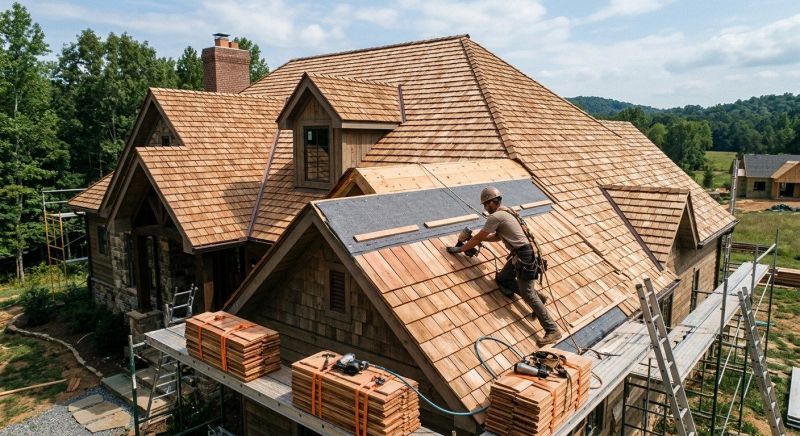 Shake Roof Installation