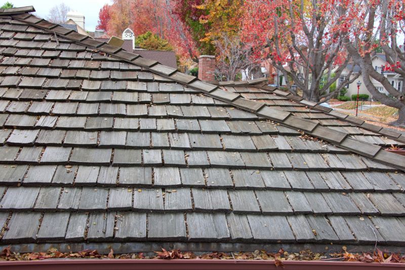 Shake Roof Installation in Fall